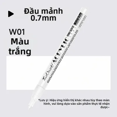 Touch Mark | Bộ Bút Vẽ và Viết cho Trẻ Em Mực Nước Mực Acrylic và Bút Màu Trắng