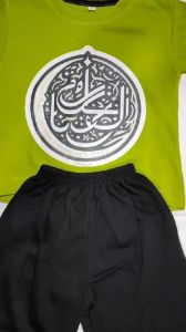 Baju Kaos Setelan Lebaran Anak Laki-Laki & Perempuan Karakter Ramadhan Usia 1-10 Tahun