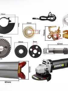 อุปกรณ์เสริมเครื่องมือไฟฟ้า WORX WU800X หัวเข็มขัด หมุด ปลอกป้องกันแปรงถ่าน ชิ้นส่วนเครื่องมือไฟฟ้าอื่นๆ