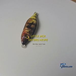 Metal Jig Umpan Jigging Full GID 40 60 80 Gram Bionik Little Jack