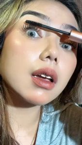 O.TWO.O Mascara*1+Curler*1 Waterproof Mascara Long Lasting Maskara Natural Curling Eye Lash Makeup