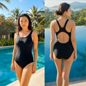 Ty swimPro Women one piece wide strap swimsuit swimwear competition swimming endurance training built-in bra  CS1