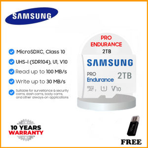 Sansung Micro Sd W/ADPT Pro Endurance (128GB 256GB 512GB 1024GB 2000GB 1TB )