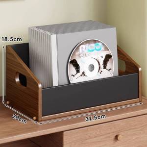 MENGBINFEN | Display and Storage Rack CD & Vinyl Record Holder