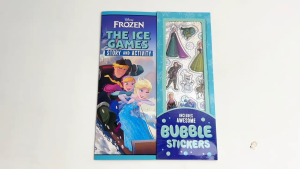 Disney Frozen The Ice Games Story & Activity Book Bubble Stickers