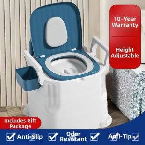 Portable Toilet for Adult and Elderly with Odor Prevention