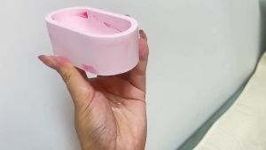 Succulent Flower Pot Silicone Mold DIY Oval Jewelry Storage Box Gypsum Epoxy Resin Mold Craft Art Home Decoration