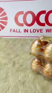 【BUY 1 TAKE 1】COCO Golden Chocolate Egg 15g x 6pcs | Cookies with Surprise Toy
