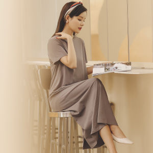 MIDULI | Maternity Loose Short Sleeve T-shirt Dress