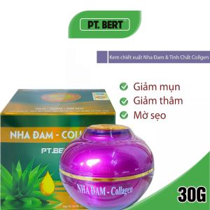 nha đam collagen mụn thâm mờ sẹo 30gr