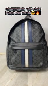 [Max-Mor] M030 Tas Ransel Liburan Sekolah Pria Wanita Premium Bahan Tebal Muat Laptop