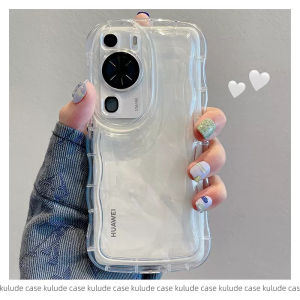 Thickened Full Cover Airbag Shockproof Transparent Protective Case for Huawei P20 P30 P40 P50 P60 Pura70 Nova5 Soft Silicone Edge Frame