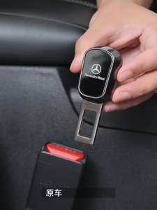 1 PCS Car Seat Belt Clip Car Seatbelt Buckles Alarm Silencer to Cut Off Warning Alarms Universal For Toyota Honda Perodua Proton Chery Lexus Extender Safety Seatbelt Lock Buckle Honda Toyota Buckle Plug Thick Insert Socket Extender