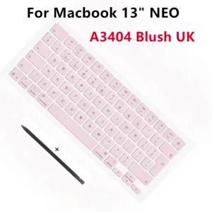 UK English Blush Keycap Set For Macbook Neo 13" A3404 Laptop Keyboard Full Keys Caps Replacement Repair Parts