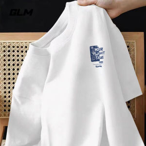 Áo Thun Cotton Nam Tay Ngắn in Họa Tiết Mùa Hè 2025 Dáng Rộng Thoải Mái Thoáng Khí Chất Lượng Cao Cấp Thời Trang Thường Ngày