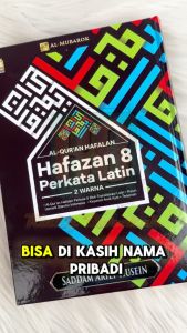 Alquran Csutom Nama Terjemah Hafazan 8 Sedang A5 Besar A4 Kertas HVS 2 Warna Al Quran Perkata Latin