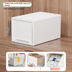 DOCOXO | Hộp Lưu Trữ Có ngăn Kéo Dày Dặn Dung Lượng Lớn