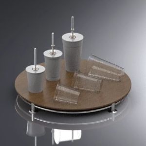 Molding Dudukan Sablon CUP Plastik Starindo 14oz OVAL