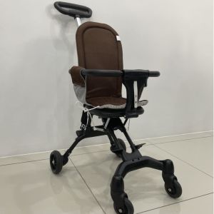 🔥READY STOCK PENANG🔥Fullset MAGIC STROLLER & THICK CUSHION 4 wheels 2 ways Ultra lightweight stroller Foldable