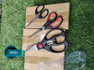 Trio Scissors 3-in-1 Box Multifunction Stainless Steel Professional Kitchen Scissors Set