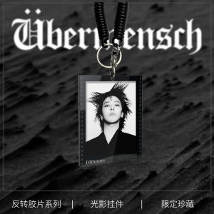 Power Album Keychain Lighting Shadow Film New Advanced Hanging Pendants Gift Ideas Fashionable Accessory for Keyholders