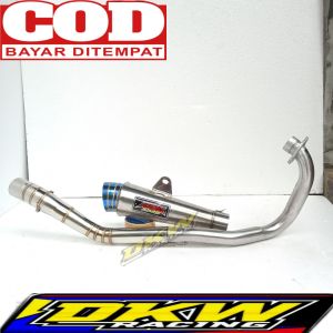 Knalpot KingDrag Untuk Vixion Xabre R15 Satria Fu Sonic GSX Supra GTR CB150R CBR150R Verza Tiger Dll