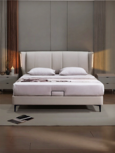 Airland | Smart Headlight Leather Bed Simple Design 1.8m