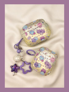 Cartoon Star Zombie Rabbit AirPods4 Protective Case Wireless Bluetooth Apple pro Earphone Cover Second Generation Third Generation Aipods2 Airpodpro Four Generations Five