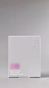 บลัชออน La Glace Brattitude Two Tone Powder Blush บลัชฝุ่นลากลาส laglace บลัชฝุ่นทูโทน บลัชออนเนื้อแมท ปัดแก้ม