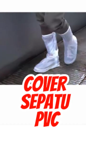 Jas hujan sepatu cover sepatu tebal resleting waterproof anti hujan Panjang & pendek tranparan plastic silicon anti slip anti air laki-laki wanita dewasa remaja traveling elastis
