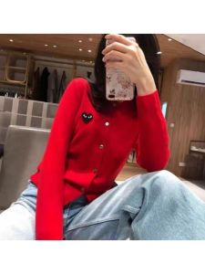 SHUQINGLAI | Embroidered Knit Cardigan Womens Fashionable Autumn Outfit Korean Style Casual Long Sleeve Top