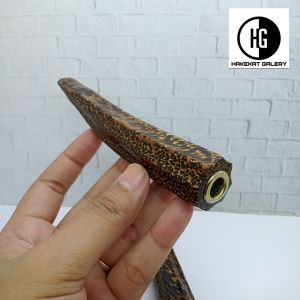 klokotan once pipa kayu liwung macan model belimbing segi delapan super premium h741