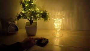 Lampu Raya LED Solar Light Twinkle Starry String Copper Wire Light 8 Modes LED Light Strip Fairy DIY Outdoor Waterproof