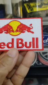 อาร์ม ตัวรีด อาร์มติดเสื้อ รถ ลาย เรดบูล Red Bull Patch ตัวรีดติดเสื้อ สติ๊กเกอร์ sticker ตีนตุ๊กแก DIY สติ๊กเกอร์ติดเสื้อ Extreme Sport กีฬาเอ็กซ์ตรีม