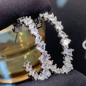 MESU.ACC | Irrregular Diamond Flash Fashion Simple Earrings