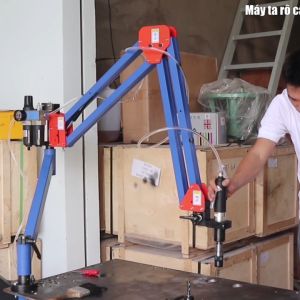 Máy taro khí nén Đài Loan UNIFAST M16 cần xoay dài - Chính Hãng