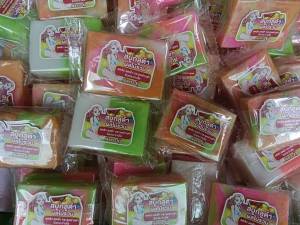 สบู่กลูต้า สูตรผลไม้รวม เร่งผิวvาวX100