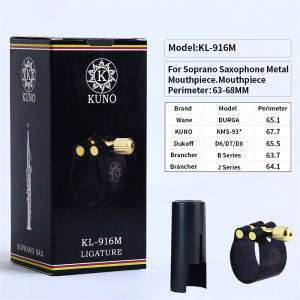 KUNO Saxophone Leather Ideal for Metal Mouthpiece Affordable Durable Mouthpiece Ligature Saxophone Accessory