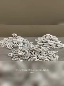 EELHOE | ●1/5/10Pcs 8*22*7mm Ball Bearings Plastic Bearing PP 608 Glass Balls Wholesale