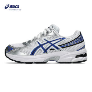 ASICS Kids GEL-1130 Grade School Running Shoes in White/ASICS Blue