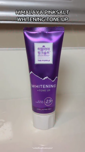 [ยาสีฟันฟันขาว] ฮิมาลายาพิงค์ซอลท์ ไวท์เทนนิ่ง โทน อัพ HIMALAYA PINKSALT WHITENING TONE UP 100 กรัม