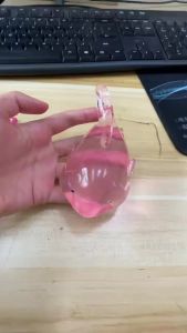 Cute Squishy Manta Ray Fidget Toys Transparency Marine Animal Squeeze Toy Funny Anti-stress Sensory Toy for Adults Gifts