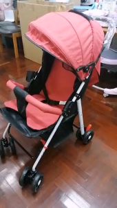 รถเข็นเด็ก 3 ระดับ (นั่ง/เอน/นอน) สามารถพับเก็บ เข็นหน้า-หลังได้ มีเบรค โช้คอัพ รถเข็นเด็กพกพา รถเข็นเด็กถูกๆ รถนั่งเด็กเล็ก รถเข็นเด็กโต รถเข็นของเด็ก รถเข็นเด็กทารก รถเข็นเด็กเล็ก รถเข็นเด็กอ่อน รถเข็นเด็กเดินทาง คลิฟกระชั