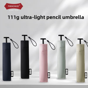 LORDWEY & Parachase Ultra-light Folding Umbrella 111g Only Anti UV Travel Light Sun Umbrella Windproof Carbon Fiber Portable Parasol 6K