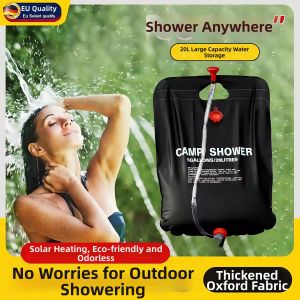Foldable Solar Heated Shower Bag 20L