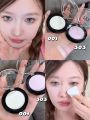 Revecen Single Color Eyeshadow Matte Highlight 286 Brightening Face B100 Medium Cheek Purple Yellow Undertone Blue 001. 