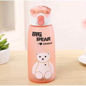 BOTOL MINUM ANAK KARAKTER BIG BEAR BOTOL MINUM MURAH BOTOL MINUM TALI 500 ML 7317