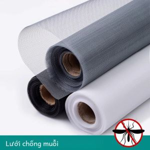 Lưới Cửa Sổ Tự Lắp Đặt Màn Chống Côn Trùng Chống Muỗi Màn Hình Thay Thế Bằng Sợi Polyester Để Bảo Vệ Cát Gia Đình