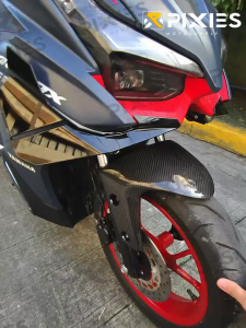 YAMAHA GENUINE ACCESSORIES PURE CARBON FRONT FENDER FOR AEROX V3 2025