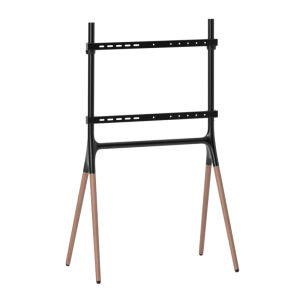 Brateck | Mobile Artistic Wood Base TV Stand 45-90 Inch